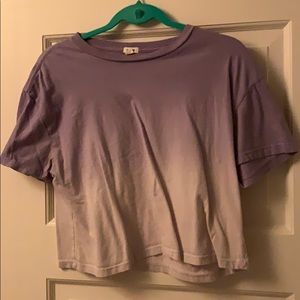 Garage purple crop top